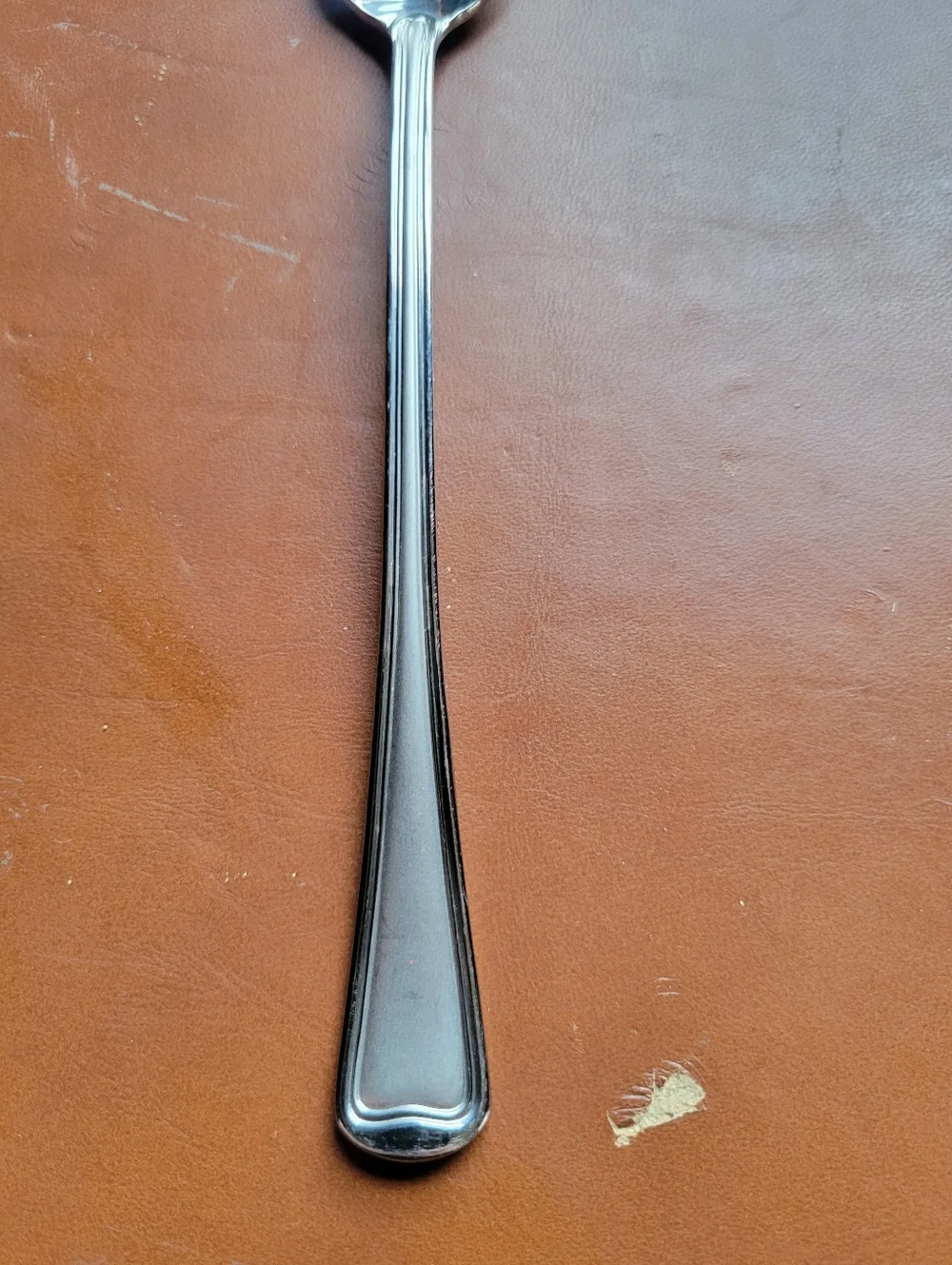 ICED TEA SPOON! Vintage GORHAM stainless: MONET pattern: 18/10 quality: LOVELY